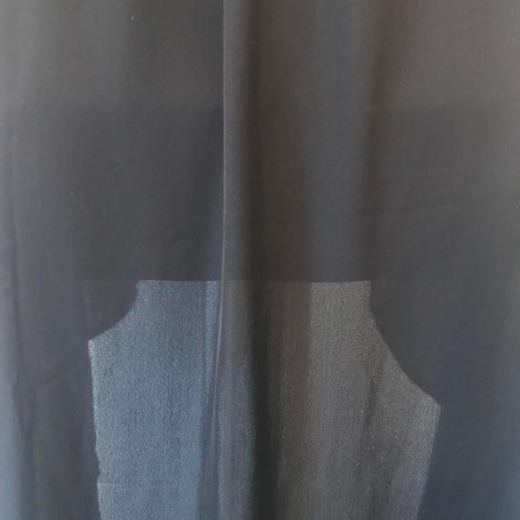 Nordstrom Black and Gold Brocade High Low Dress - Picture 5 of 5